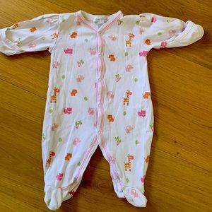 Darling Kissy Kissy Animal Footie